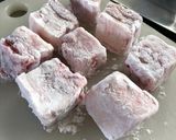 A picture of step 2 of Braised Pork Belly [Easy Cooking for Men].