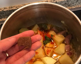 Foto del paso 2 de la receta: Patatas cocidas con carne
