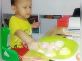 kue putu dan rainbow mawar
