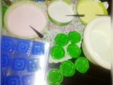 kue putu dan rainbow mawar