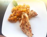 Foto del paso 7 de la receta: Chutney de manzana y durazno, con pollo asado #caminodesabores