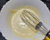 A picture of step 2 of Mava cake 🍰🍰.