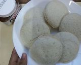 Gambar langkah 4 resipi Roti coklat cadbuary goreng#PinkBoxCereal.