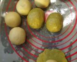 Hình bước làm 12 của món Bánh trung thu ngàn lớp dưa hấu (Watermelon Shaped Pastry Moon Cake)