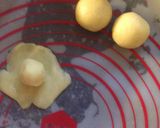Hình bước làm 6 của món Bánh trung thu ngàn lớp dưa hấu (Watermelon Shaped Pastry Moon Cake)