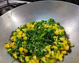 A picture of step 3 of Spinach Corn grilled Sandwich with Arrowroot flour and White Butter.
