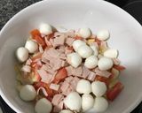 Foto del paso 2 de la receta Ensalada de pasta rápida