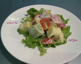 Hình bước làm 4 của món Salad bơ