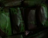 Foto langkah ke 5 dari resep lepet pisang ketan.