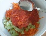 Foto del paso 3 de la receta: Ensalada de tofu con verduras y semillas