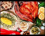 عکس مرحله 4 از دستور سبزی پلو با ماهی کبابی