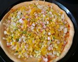 Hình bước làm 4 của món Pizza