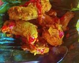 Foto langkah ke 5 dari resep (8.) Pepes Ayam bumbu Kuning.