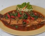 รูปขั้นตอนการทำที่ 6 ของ ปลาทอดราดพริก