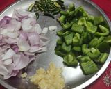 A picture of step 2 of Chilli paneer.