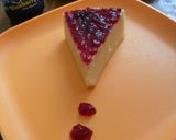 Foto langkah ke 6 dari resep Blueberry Cheese Cake Kukus.