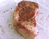 A picture of step 1 of Reverse seared boneless ribeye.