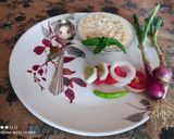 चटपटा पुदीना बूंदी रायता (chatpata pudina boondi raita recipe in Hindi) रेसिपी चरण 4 फोटो