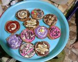Foto langkah ke 5 dari resep Terang bulan mini toping glaze.