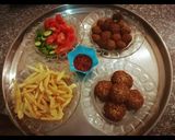 صورة لخطوة 1 من وصفة حشوة الفلافل المحشي الكبير