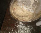 Foto del paso 24 de la receta: Pan con cantimpalo aceitunas moozarella y morrón. ❤️🥖