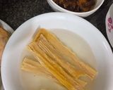 Hình bước làm 1 của món Miến chay