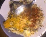 A picture of step 3 of Fish roll.