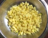 A picture of step 1 of Spanish Omelette.