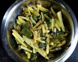 শিম আলু ভাজা(shim aloo bhaja recipe in Bengali) রেসিপির ধাপ 3 ছবি