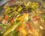 Foto langkah ke 2 dari resep Sayur santan tempe tahu.