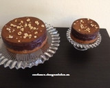 Foto del paso 11 de la receta: Tarta de queso con chocolate y avellanas