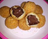 Foto langkah ke 3 dari resep Bola² kacang hijau isi coklat lumer.