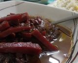 عکس مرحله 1 از دستور خورش مرغ و لبو