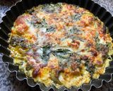Une image de l'étape 10 de QUICHE 🪺🍃SANS PÂTE 🌶️🧅AUX POIREAUX🫑🧅🧄.