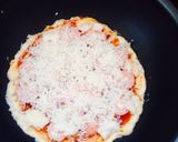Foto langkah ke 3 dari resep Pizza teflon.