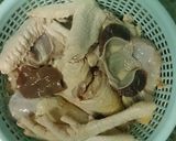 Hình bước làm 1 của món GÀ LUỘC LÁ CHANH