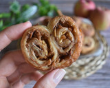 Foto del paso 7 de la receta: Palmeritas de hojaldre, manzana y canela