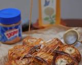 Foto langkah ke 4 dari resep Banana Roll Roti Tawar Pastry.