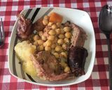 A picture of step 10 of Cocido Madrileño (with Ninja Foodi or Instant Pot).