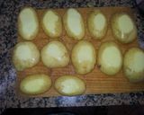 Foto del paso 3 de la receta: Patatas al horno y patata Hasselback
