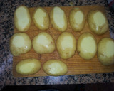 Foto del paso 3 de la receta: Patatas al horno y patata Hasselback