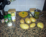 Foto del paso 1 de la receta: Patatas al horno y patata Hasselback
