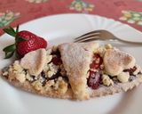 Epres-nutellás linzerkoszorú🍓 recept fázis 6 fotója