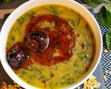 A picture of step 7 of Palak Dal Tadka.