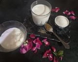 A picture of step 2 of Masala lassi (salted).