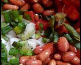 A picture of step 5 of Barbeque tangy corn chaat.