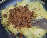 A picture of step 3 of Nendran banana halwa.
