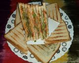 A picture of step 5 of Veggie healthy sandwich.