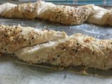 Pan de semillas secas sin amasado