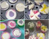Foto langkah ke 4 dari resep Bolu Mekar ketawa Kukus.